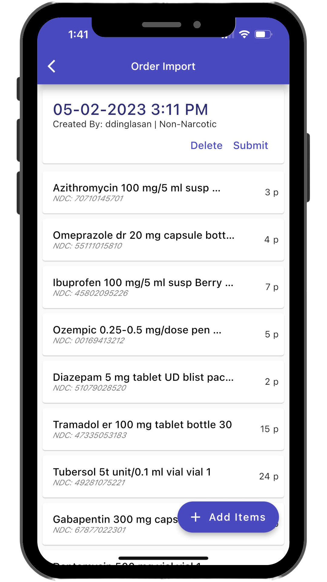 SureCost Mobile App Purchase Orders